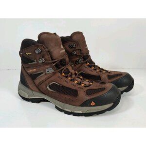 Vasque Breeze 2.0 GTX Brown Leather Gore Tex Vibram Mid Hiking 7482 Men's 12 M